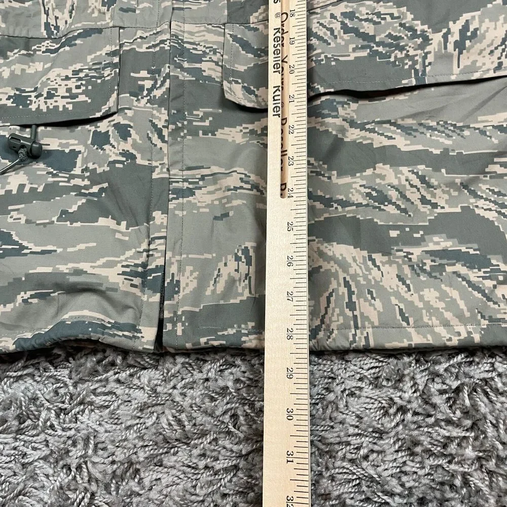 Air Force Parka Mens Medium Camouflage Camo Tiger Stripe APECS Nylon M Green - Picture 13 of 13